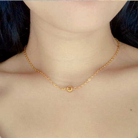 Initial Necklace (Gold)